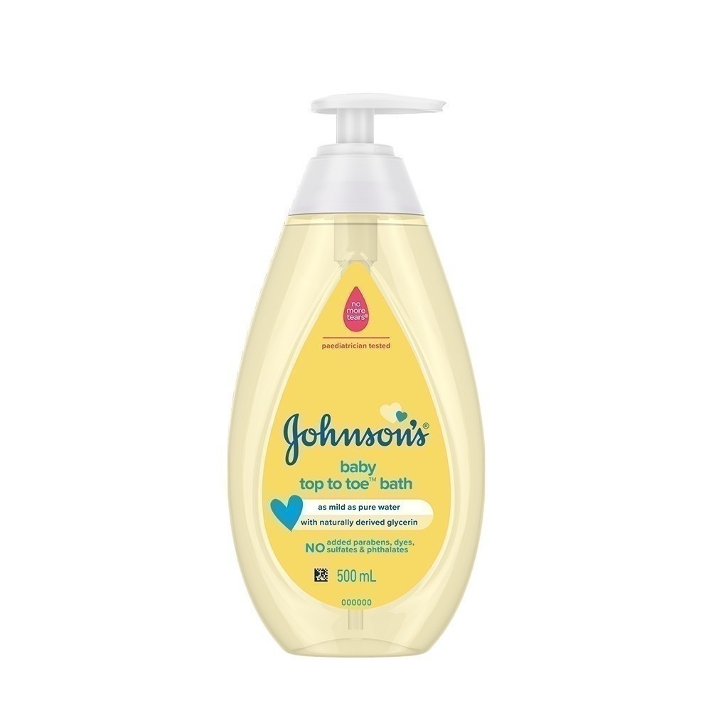 Ảnh Sữa tắm gội toàn thân Johnson's TOP TO TOE 500ml - 100979994 3