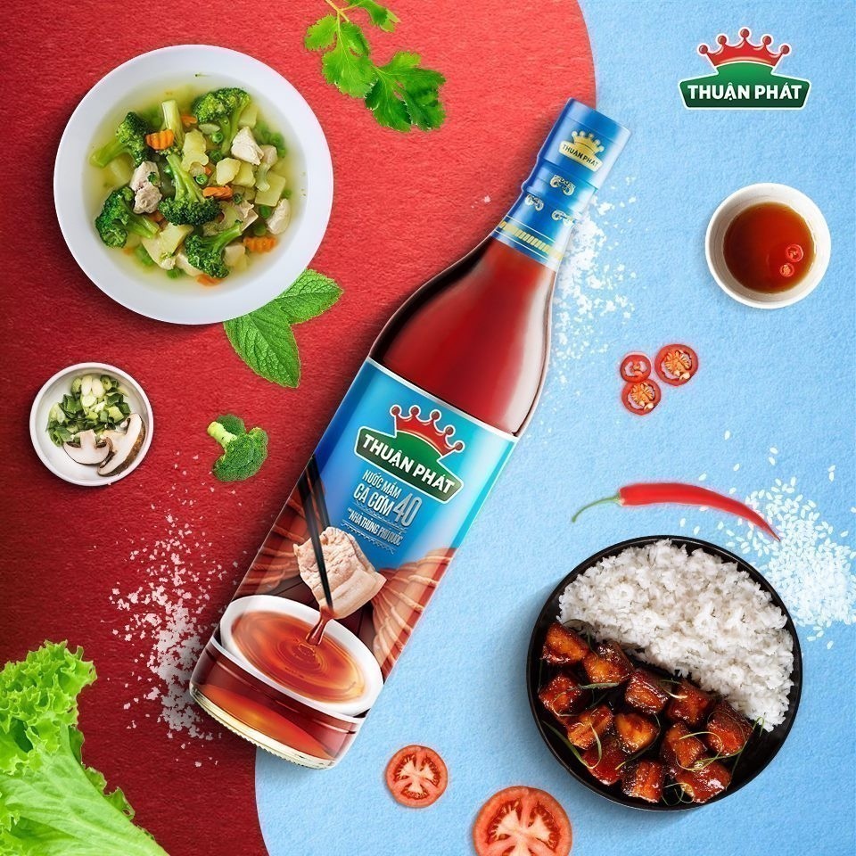 Ảnh Combo 6 Nước mắm cá cơm Thuận Phát 40 độ đạm 610ml - Từ nước cốt nhĩ cá cơm Phú Quốc 4