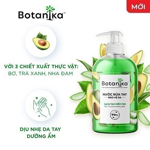 Ảnh Combo 2 Nước rửa tay Botanika Mềm mịn/Làm bếp 500ml 3