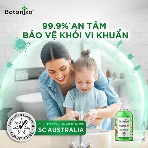Ảnh Combo 2 Nước rửa tay Botanika Mềm mịn/Làm bếp 500ml 4