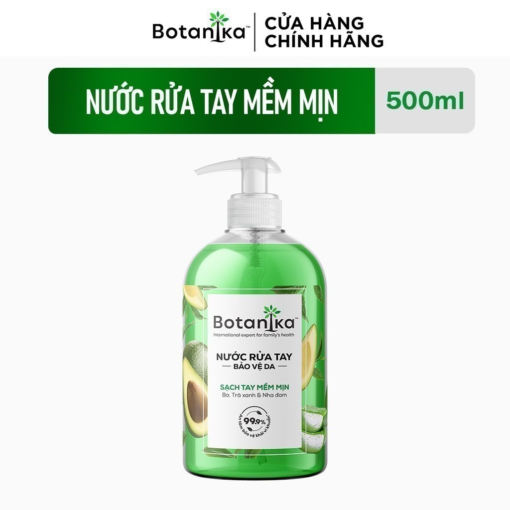 Ảnh Nước rửa tay Botanika Mềm mịn/Làm bếp 500ml 2