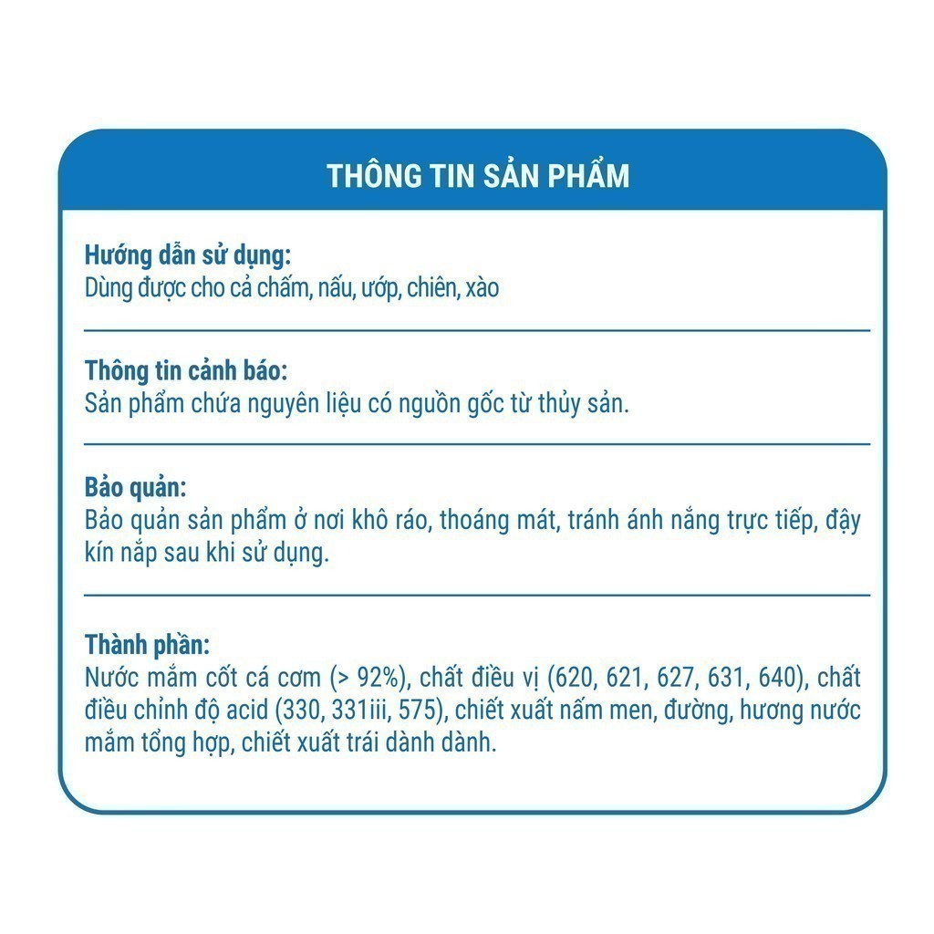 Ảnh Nước mắm cá cơm Thuận Phát 60 độ đạm 490ml 4