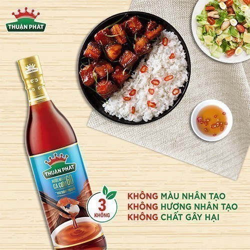 Ảnh Combo 2 Nước mắm cá cơm Thuận Phát 60 độ đạm 490ml - Từ 3 loại cá cơm Phú Quốc 2