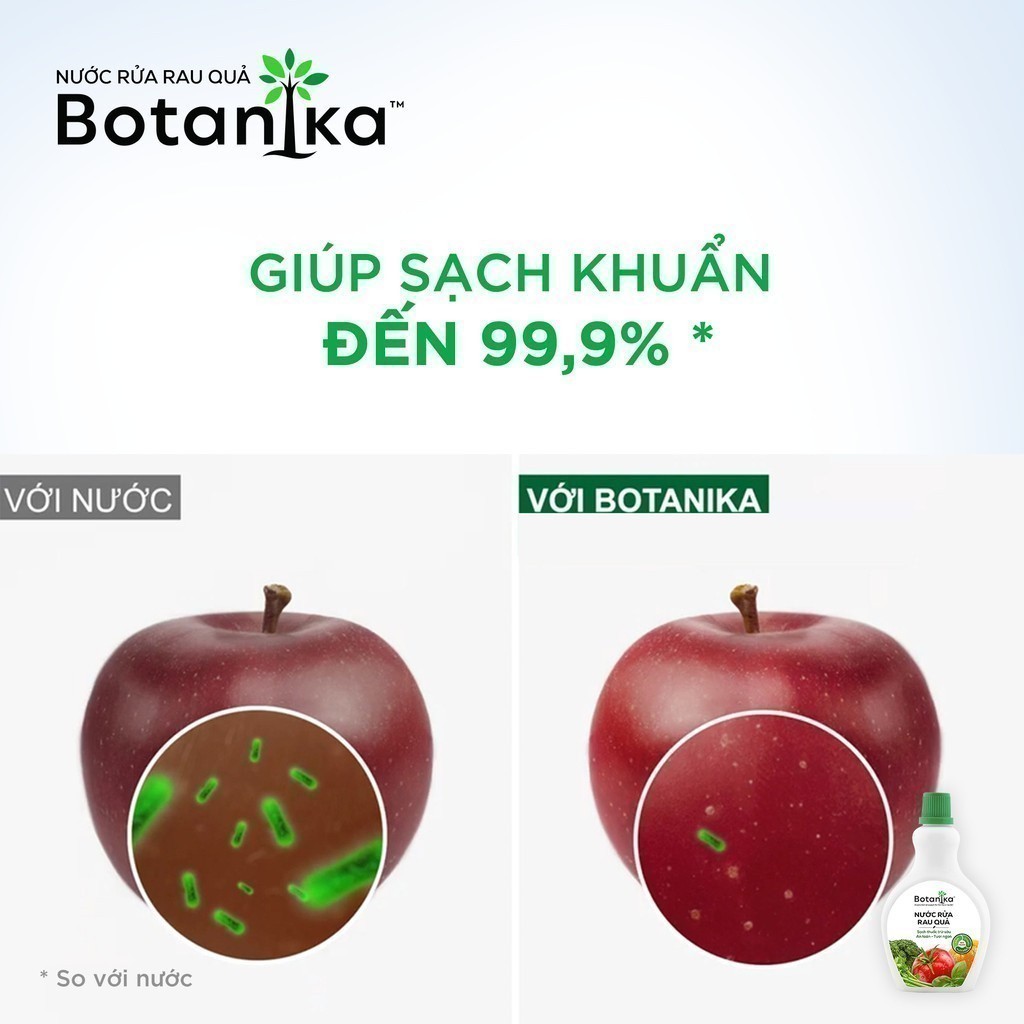 Ảnh Nước rửa rau quả Botanika 500ml 4