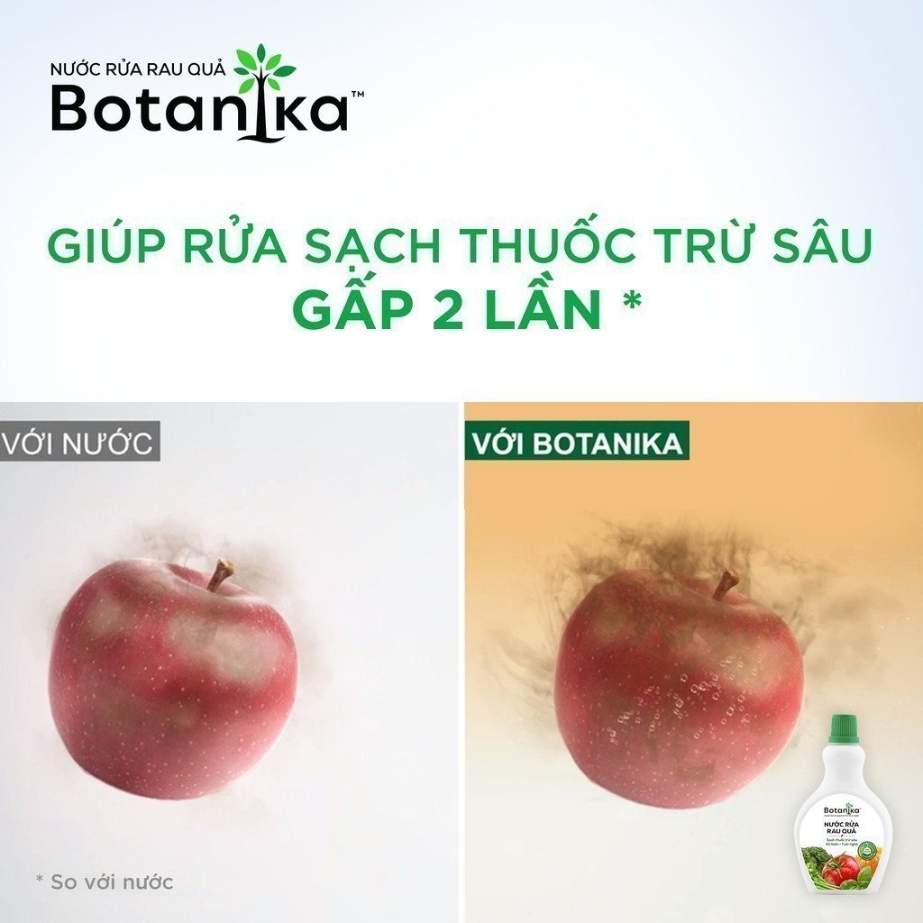 Ảnh Nước rửa rau quả Botanika 500ml 3