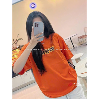 Áo Thun Nữ In Chữ Phông Ngắn Tay Basic Form Rộng Trùm Mông QCCC Cao Cấp