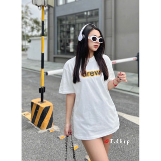 Áo Thun Nữ In Chữ Phông Ngắn Tay Basic Form Rộng Trùm Mông QCCC Cao Cấp