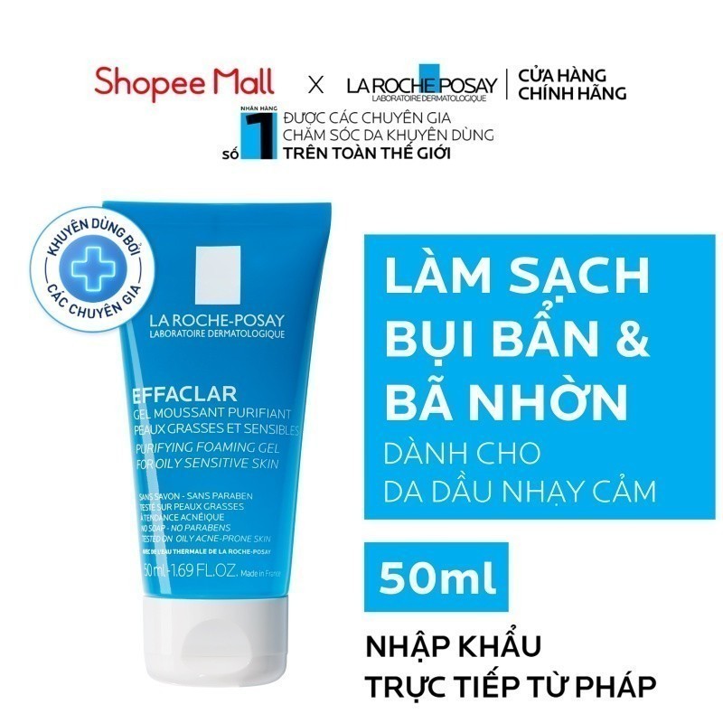 Ảnh Bộ đôi làm sạch, làm dịu và phục hồi làn da đa công dụng La Roche-Posay Cicaplast Baume B5+ 100ml 3
