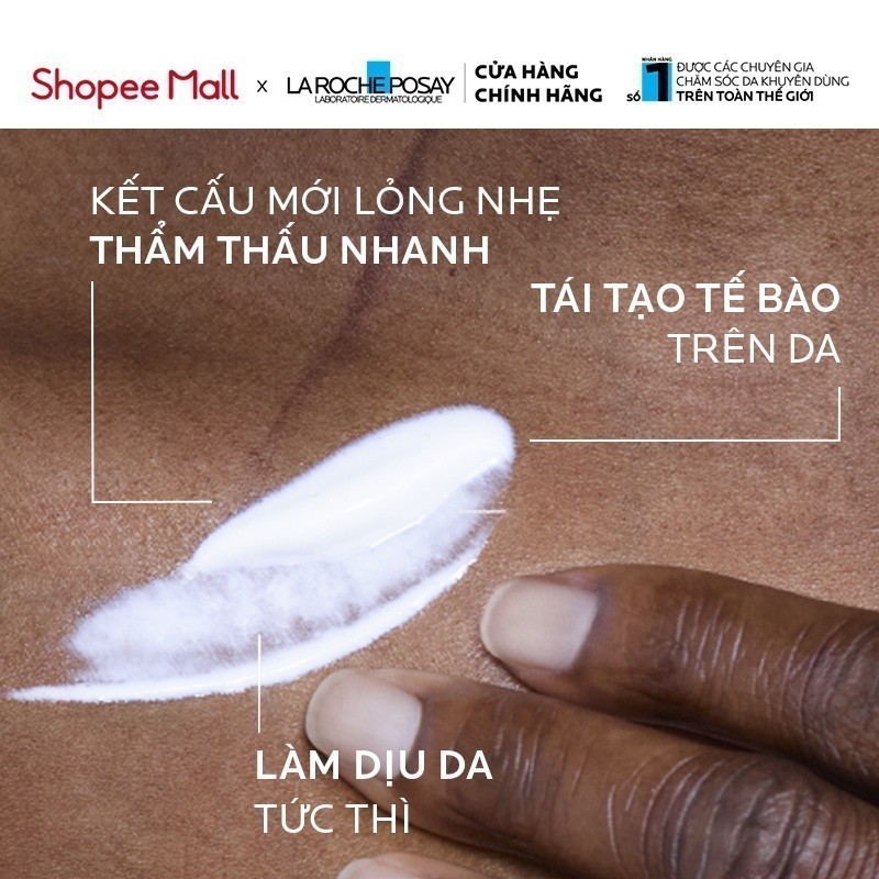 Ảnh Bộ đôi làm sạch, làm dịu và phục hồi làn da đa công dụng La Roche-Posay Cicaplast Baume B5+ 100ml 4