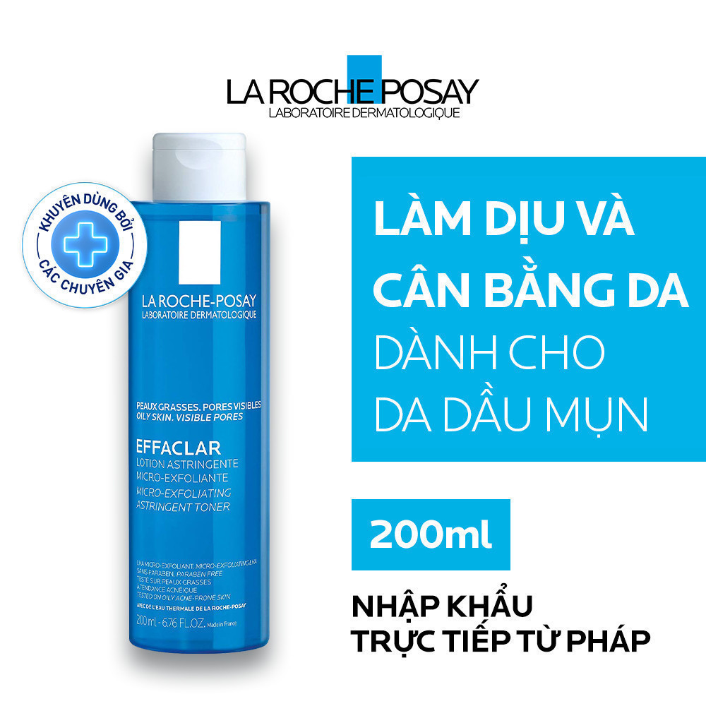 Ảnh Nước cân bằng (toner) giàu khoáng dành cho da dầu La Roche-Posay Effaclar Astringent Lotion 200ml 1