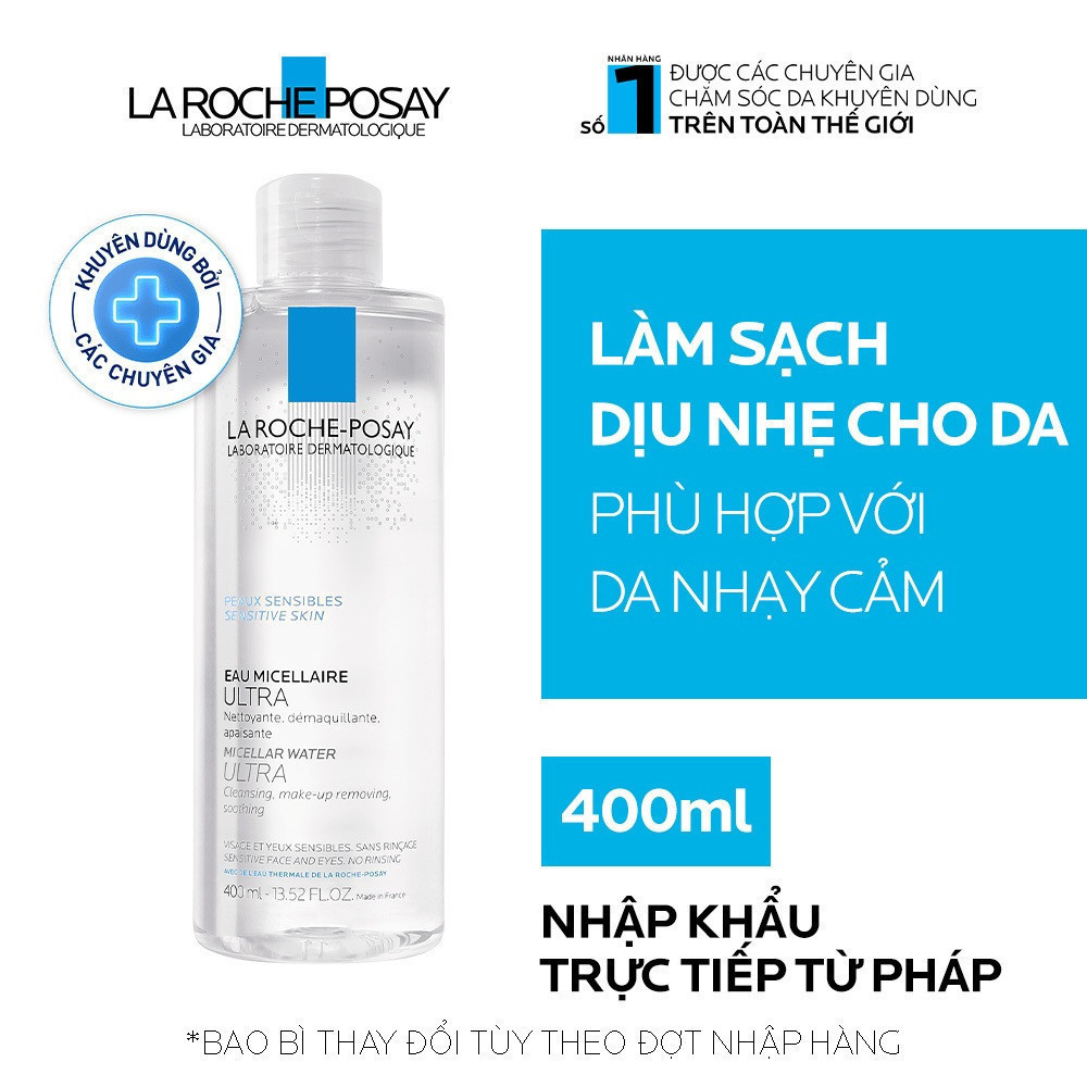 Ảnh Nước tẩy trang làm sạch sâu cho da nhạy cảm La Roche-Posay Micellar Water Sensitive Skin 400ml 2