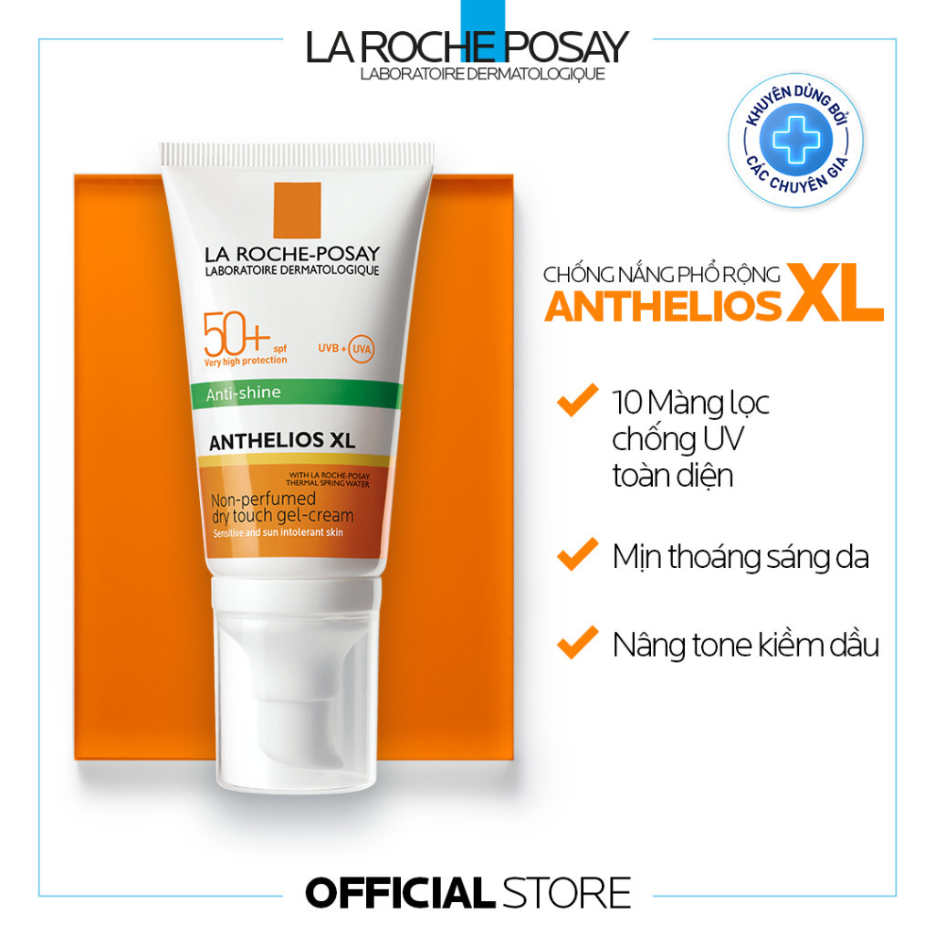 Ảnh Kem chống nắng La Roche-Posay kiềm dầu 12H Anthelios UVMUNE 400 Gel-Cream 1