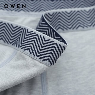 OWEN - Quần lót Lưng thun bản lớn QLB232405 màu Ghi chất liệu Cotton-Spandex