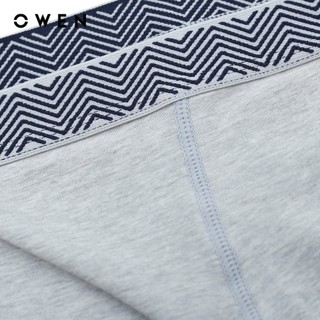 OWEN - Quần lót Lưng thun bản lớn QLB232405 màu Ghi chất liệu Cotton-Spandex