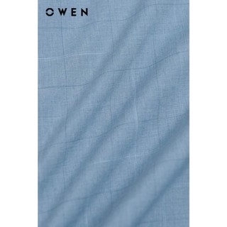 OWEN - Áo sơ mi dài tay Regularfit AR250026DT màu Xanh dương chất liệu Viscose-Polyester-Spandex