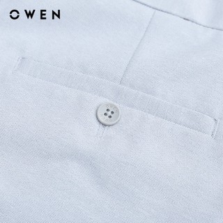 OWEN - Quần tây J-Form QTJ242819 màu Xám nhạt chất liệu Polyester Nano