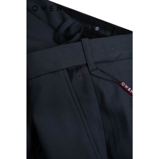 OWEN - Quần tây Slim Fit Tăng đơ QST242825 màu Xám đậm chất liệu Polyester Nano