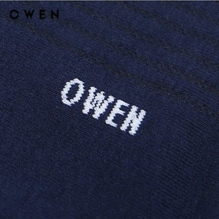 OWEN - Vớ nam TA232521 màu Navy chất liệu Cotton