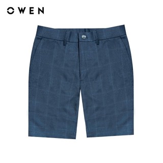OWEN - Quần short Trendy SV242889 màu Xanh tím than chất liệu Polyester Nano