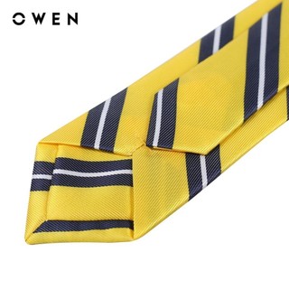 OWEN - Cà vạt CV232660 màu Vàng chất liệu Polyester