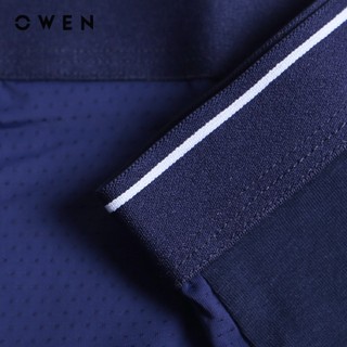 OWEN - Quần lót Body Fit QLB232404 màu Navy chất liệu Cotton Spandex