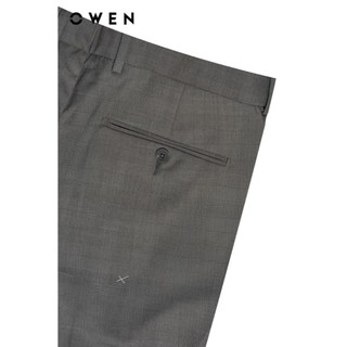Owen - Quần tây S-Form QGT252408 màu Xám nhạt chất liệu TR Spandex