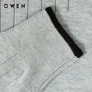 OWEN - Áo len Regular Fit ALD231659 màu Ghi chất liệu Cotton- Acrylic