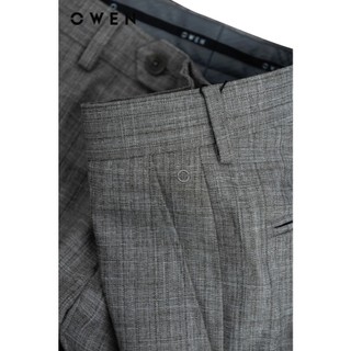 Owen - Quần tây Slim Fit QS242832 màu Nâu chất liệu TR Spandex