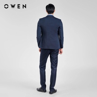 OWEN - Blazer (demi) Regular Fit BL231689 màu Navy chất liệu Polyester