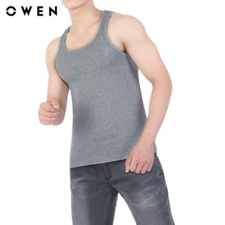 OWEN - Áo ba lỗ nam màu xám LAW232584