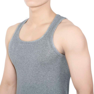 OWEN - Áo ba lỗ nam màu xám LAW232584