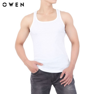 OWEN - Áo ba lỗ nam màu trắng LAW232583