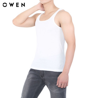 OWEN - Áo ba lỗ nam màu trắng LAW232583