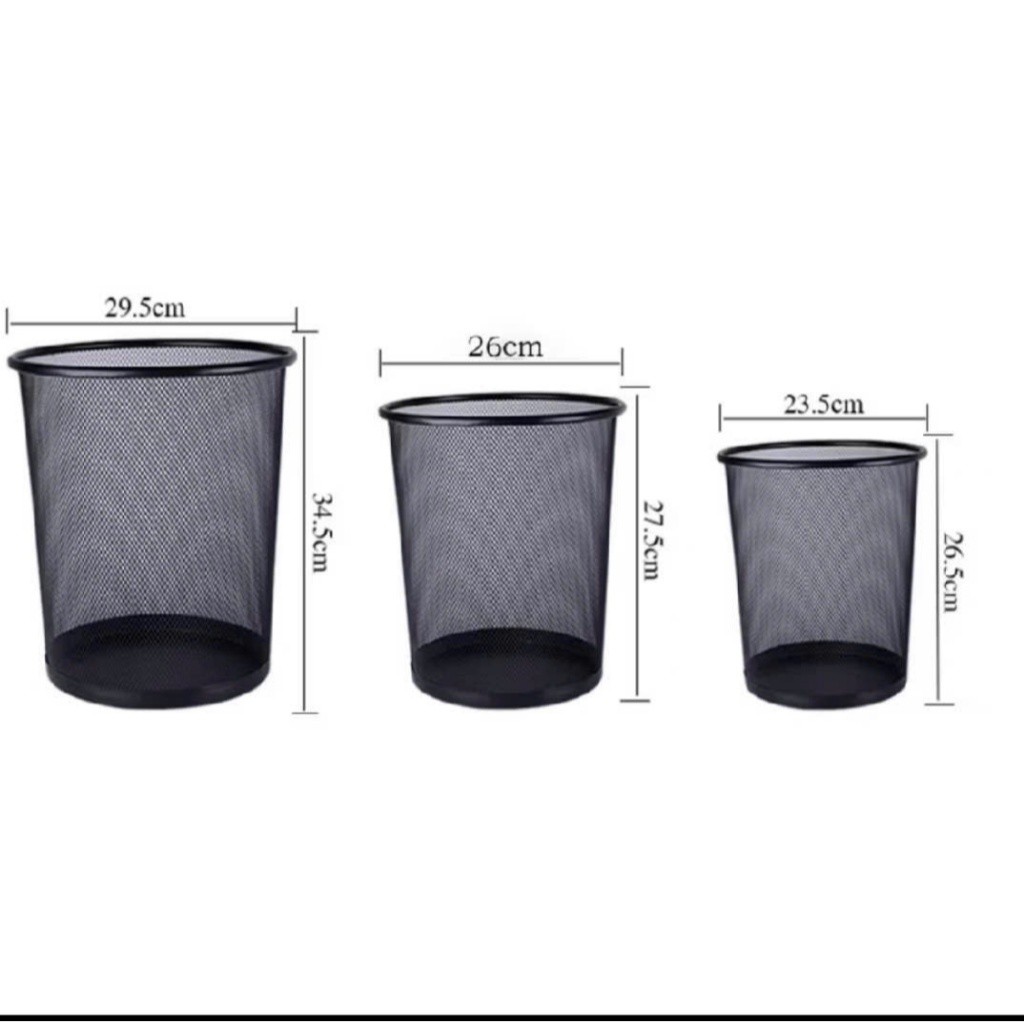 Sọt đựng rác, bằng lưới sơn lớp tĩnh điện, dùng văn phòng, hoặc gia ...