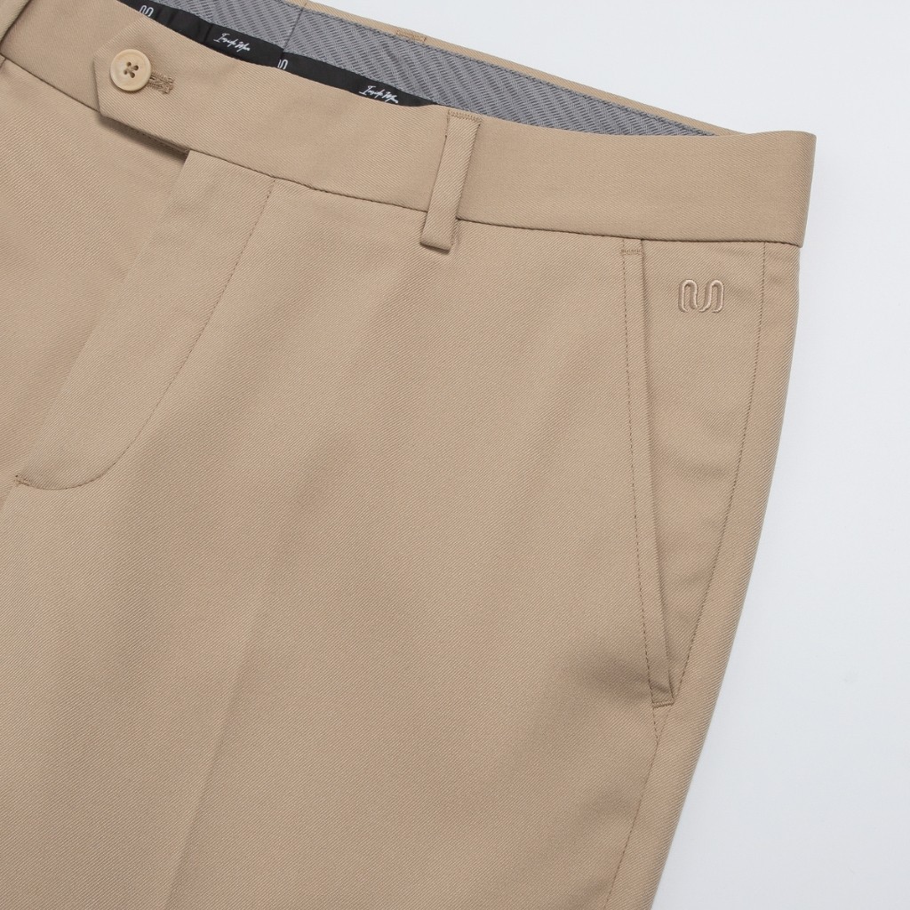 Quần tây công sở nam INSIDEMEN polyester và rayon giữ form lâu bền ITR0010Z