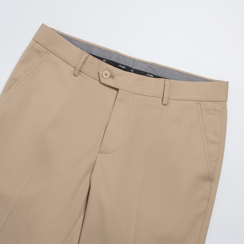 Quần tây công sở nam INSIDEMEN polyester và rayon giữ form lâu bền ITR0010Z