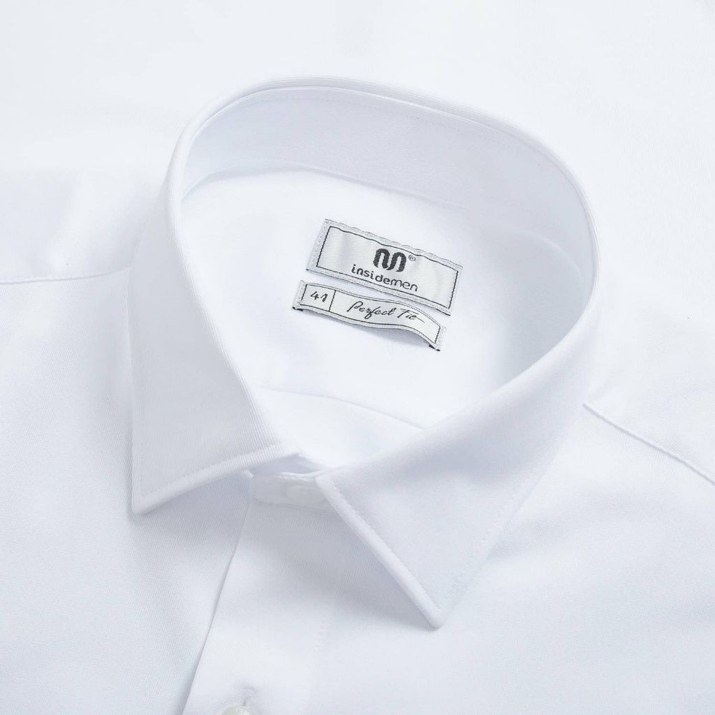 Áo Sơ Mi Nam Ngắn Tay Có Túi INSIDEMEN Form Ôm Vừa Vặn ISS010AZ