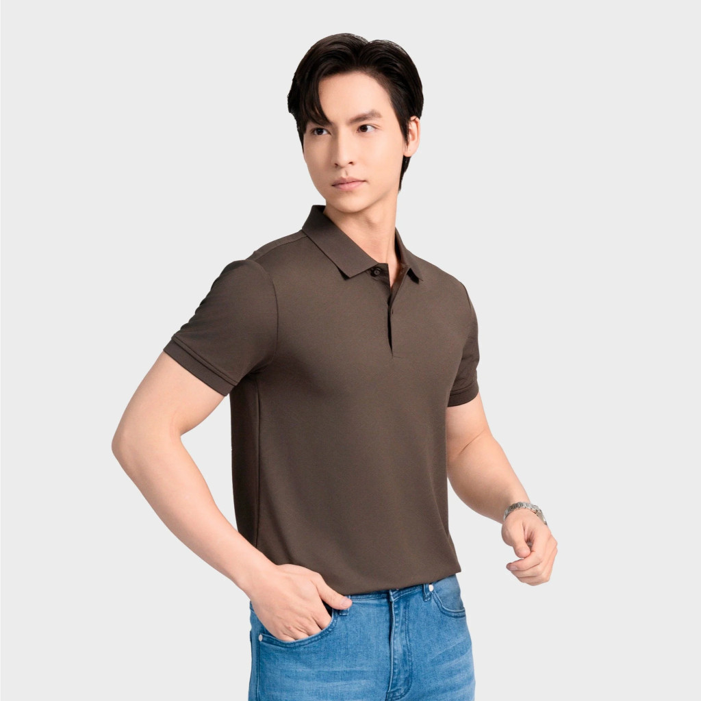 Áo Polo Nam Insidemen dáng Slim Fit thoải mái, sang trọng IPS075AS2
