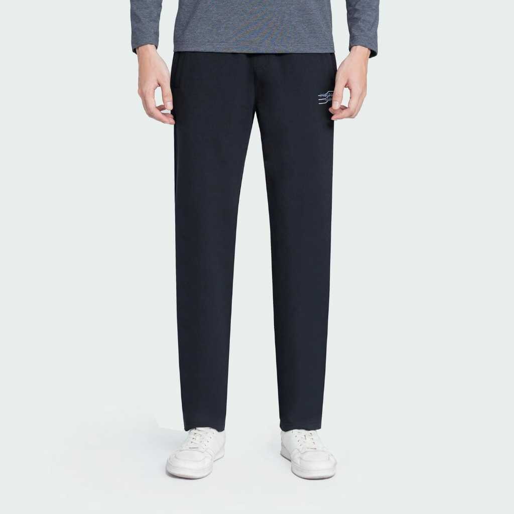 Quần Dài Nam Dệt Kim Insidemen Regular Fit Co giãn mềm mại IPA007W3