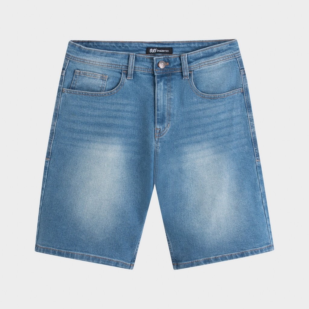 Quần Short Jean Insidemen Regular Fit IJH003AS0