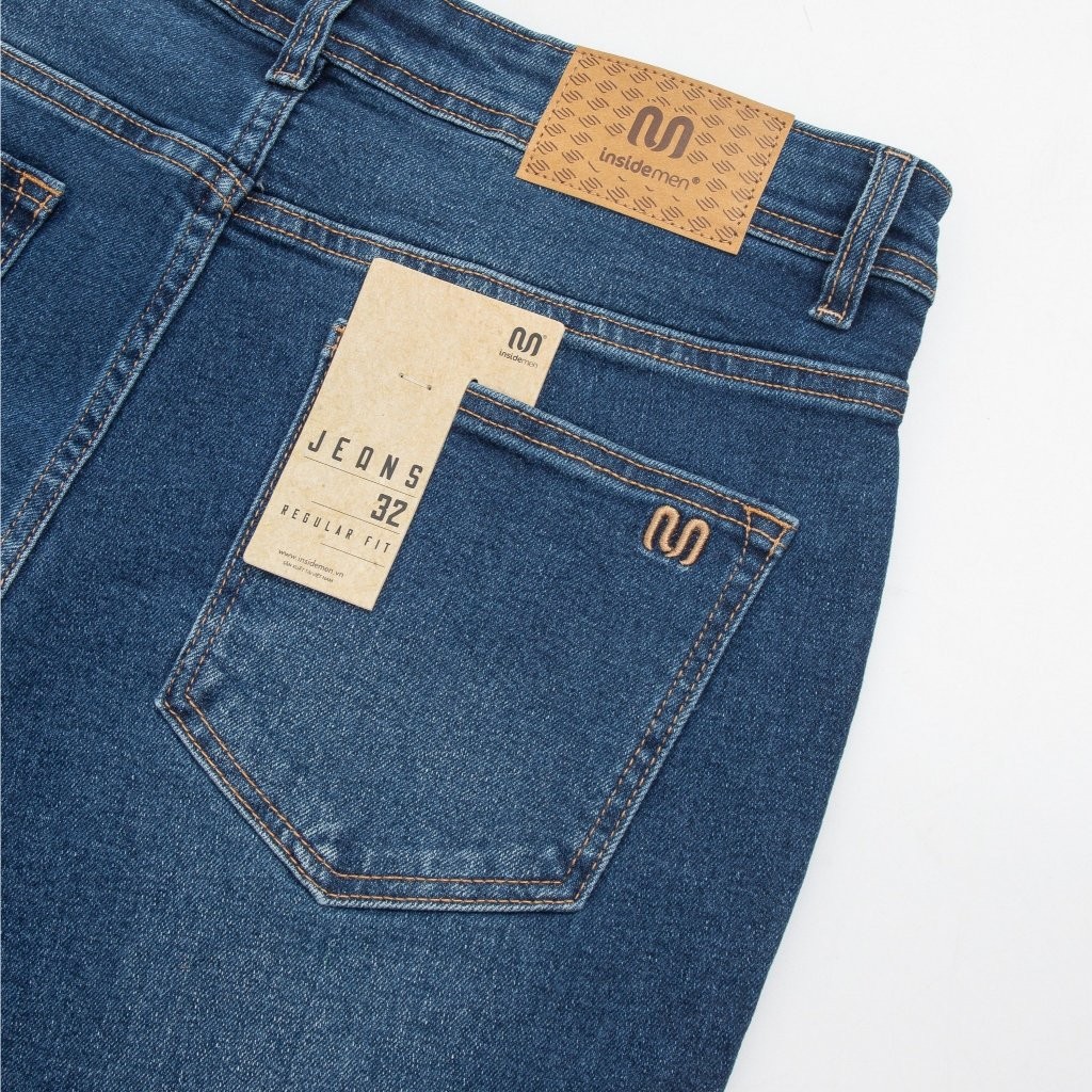 Quần Short Jean Insidemen Regular Fit IJH003AS0