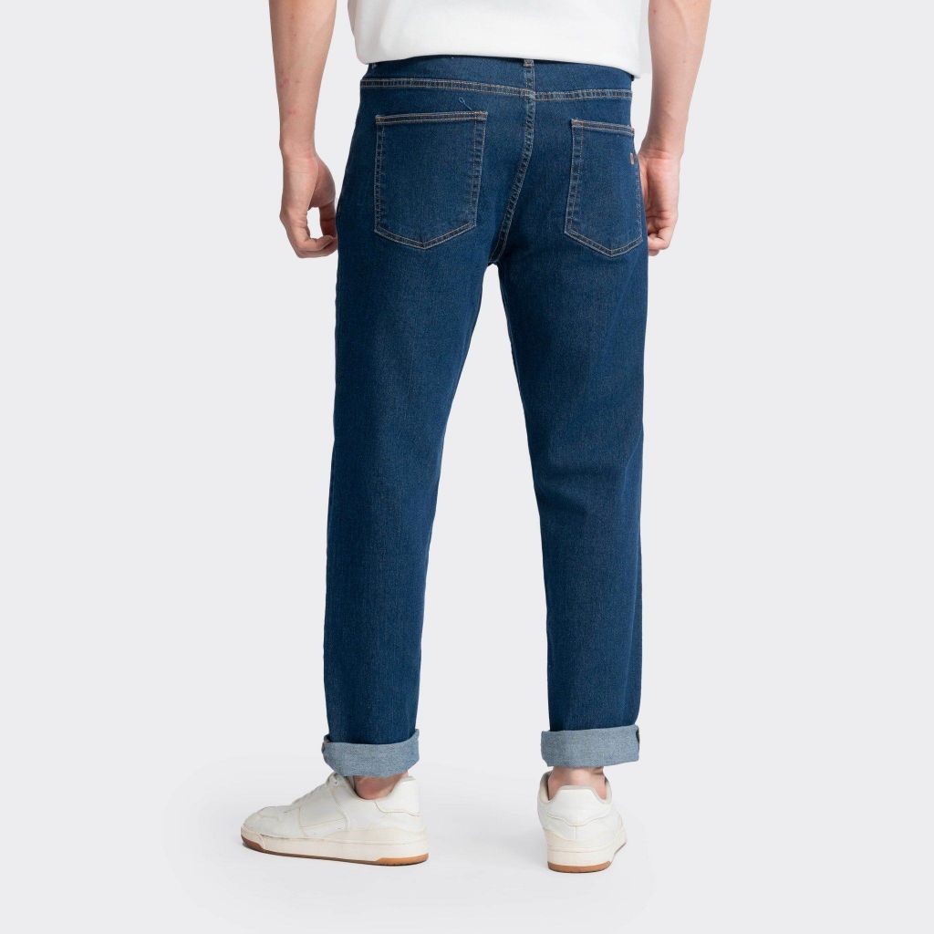Quần Jeans Dài Nam INSIDEMEN Dáng Suông Nhẹ Form Regular Fit IJN0480Z