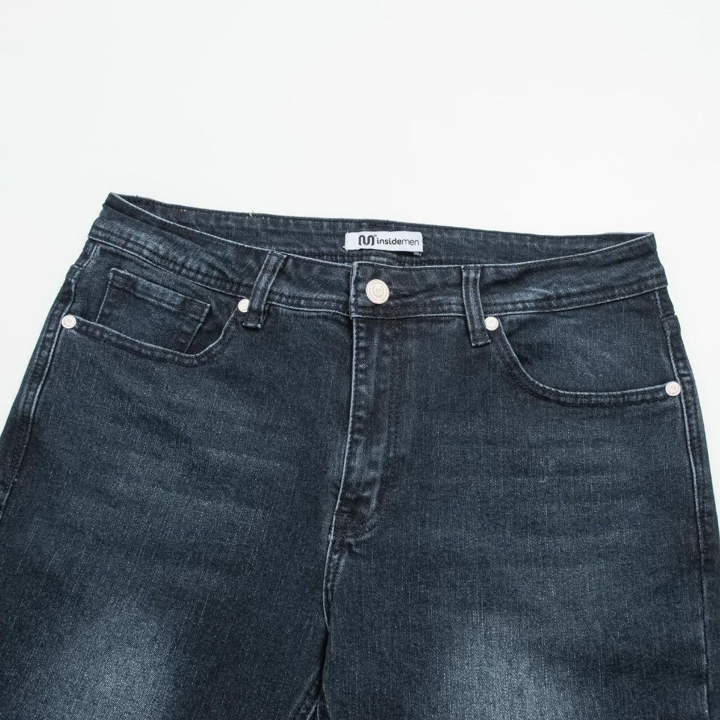 Quần Jeans Dài Nam INSIDEMEN Dáng Ôm Vừa IJN0410Z