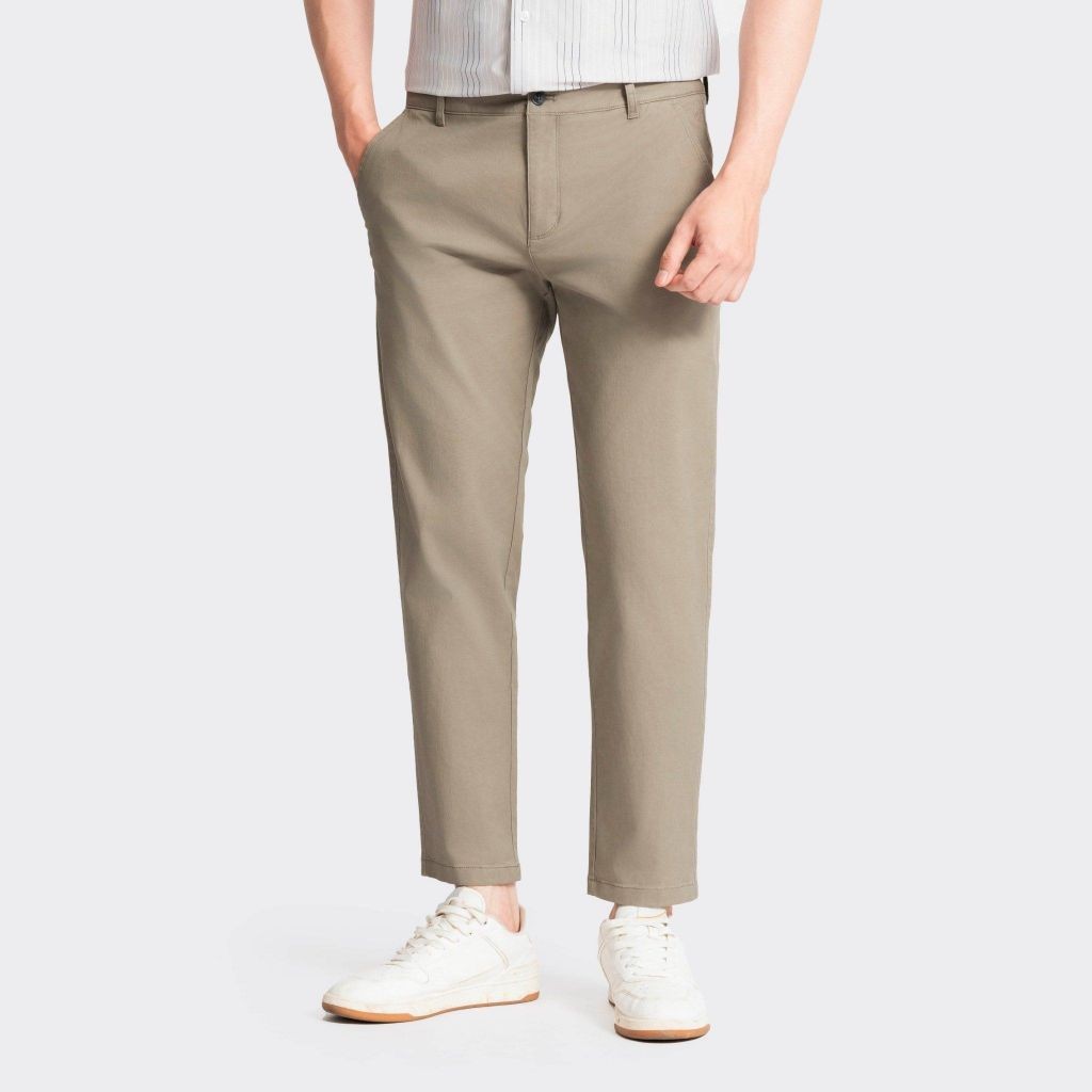 Quần Kaki Dài Nam INSIDEMEN Dáng Ôm Vừa IKK0390Z