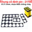 Khung cố định pin - 21700 lỗ 21.3mm, nhựa ABS chống cháy