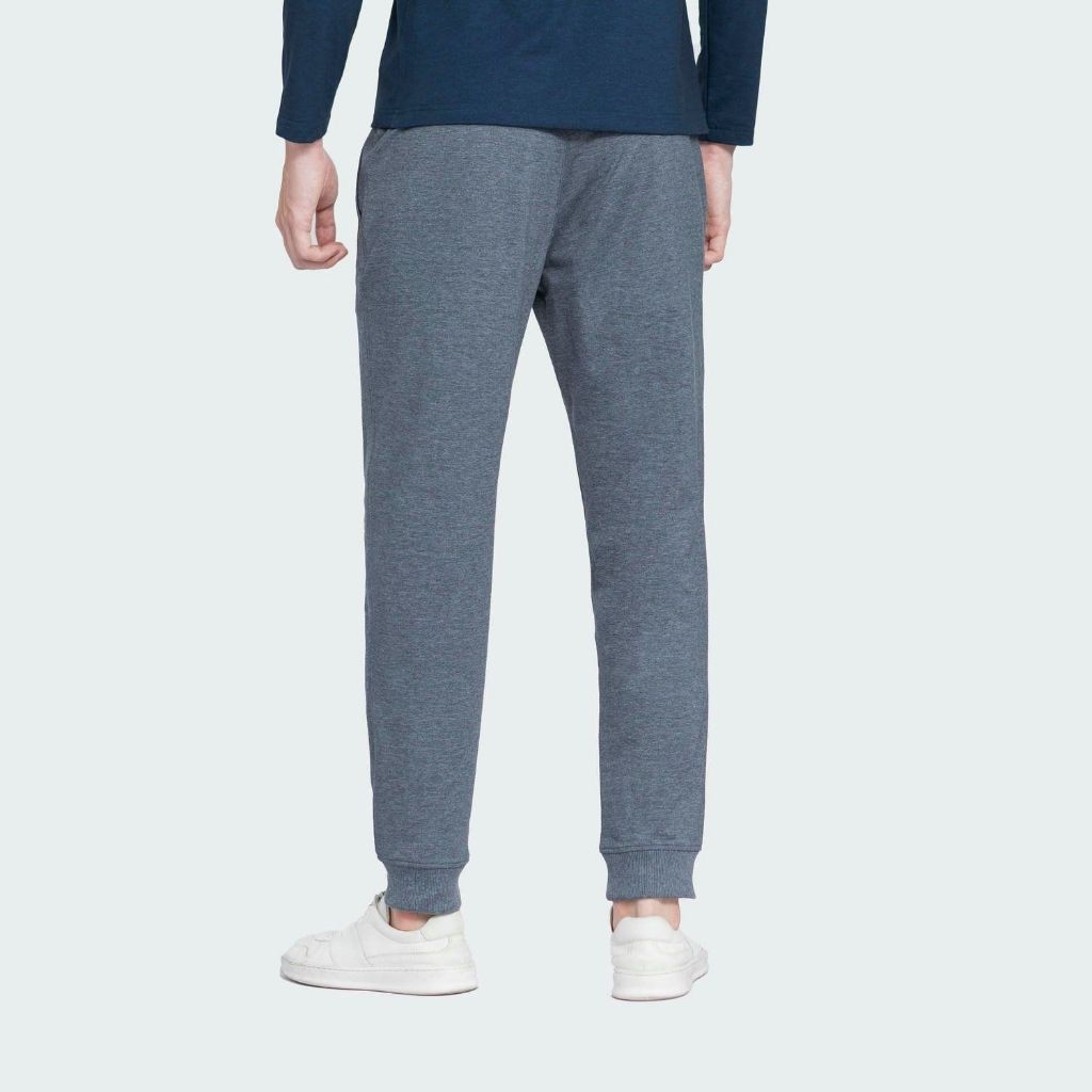 Quần Jogger Thun Nam Insidemen Dệt Kim Dáng Suông Vừa Regular Fit IPA004W3