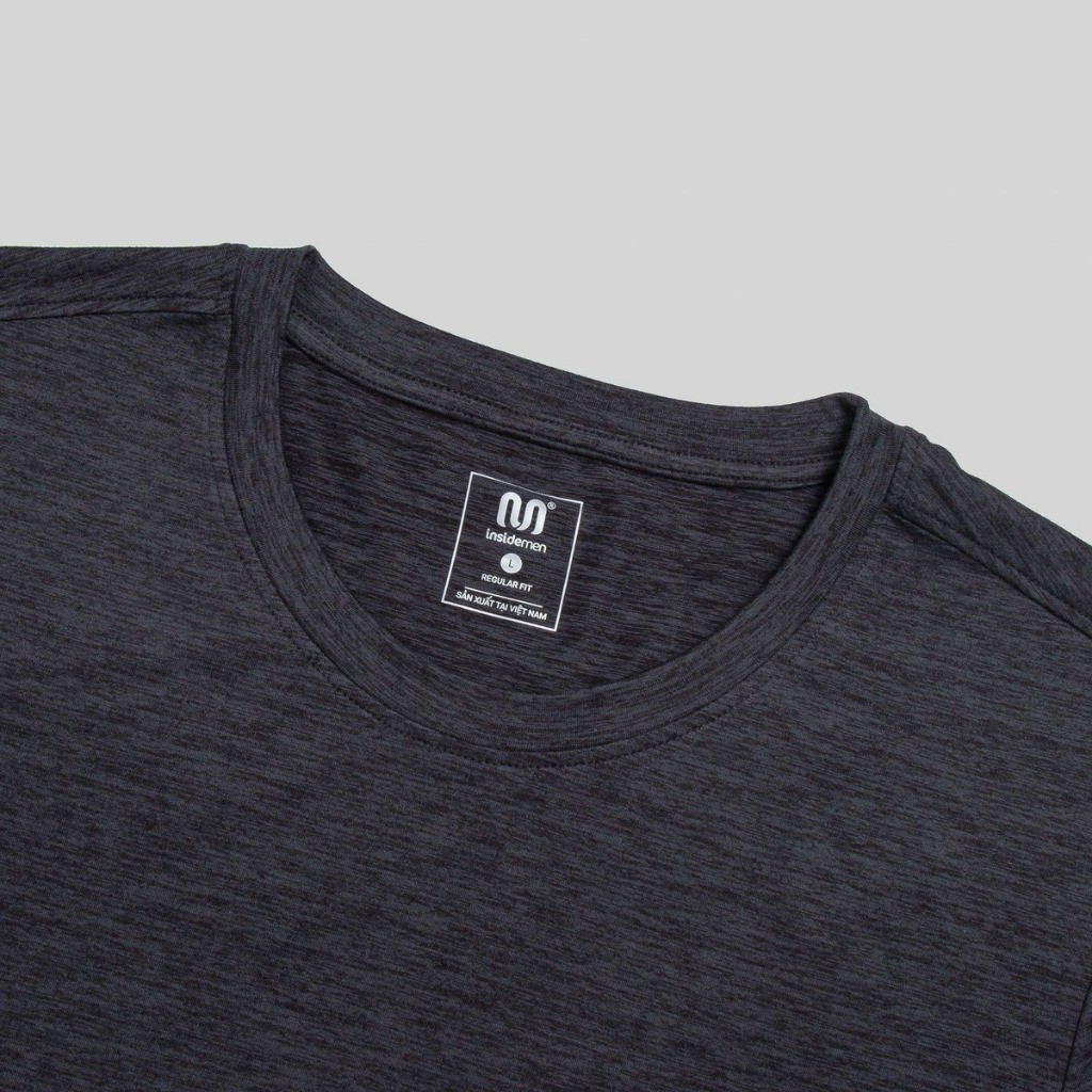 Áo thun nam ngắn tay T-shirt INSIDEMEN regular fit suông vừa, thoải mái ITS001AZ