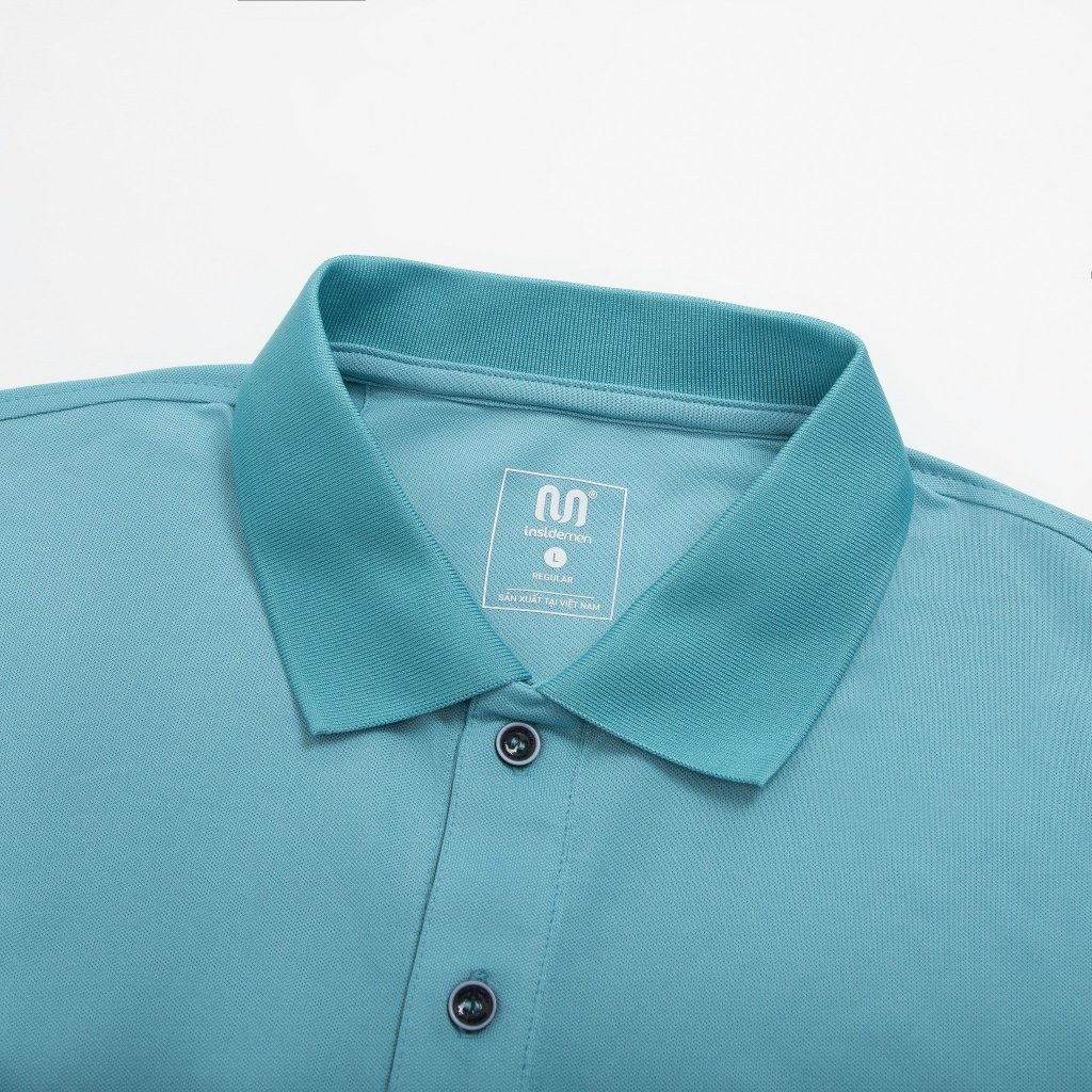 Áo Polo Nam Insidemen Regular Tay ngắn, Trẻ Trung, Năng động màu sắc tươi sáng IPS191AS0