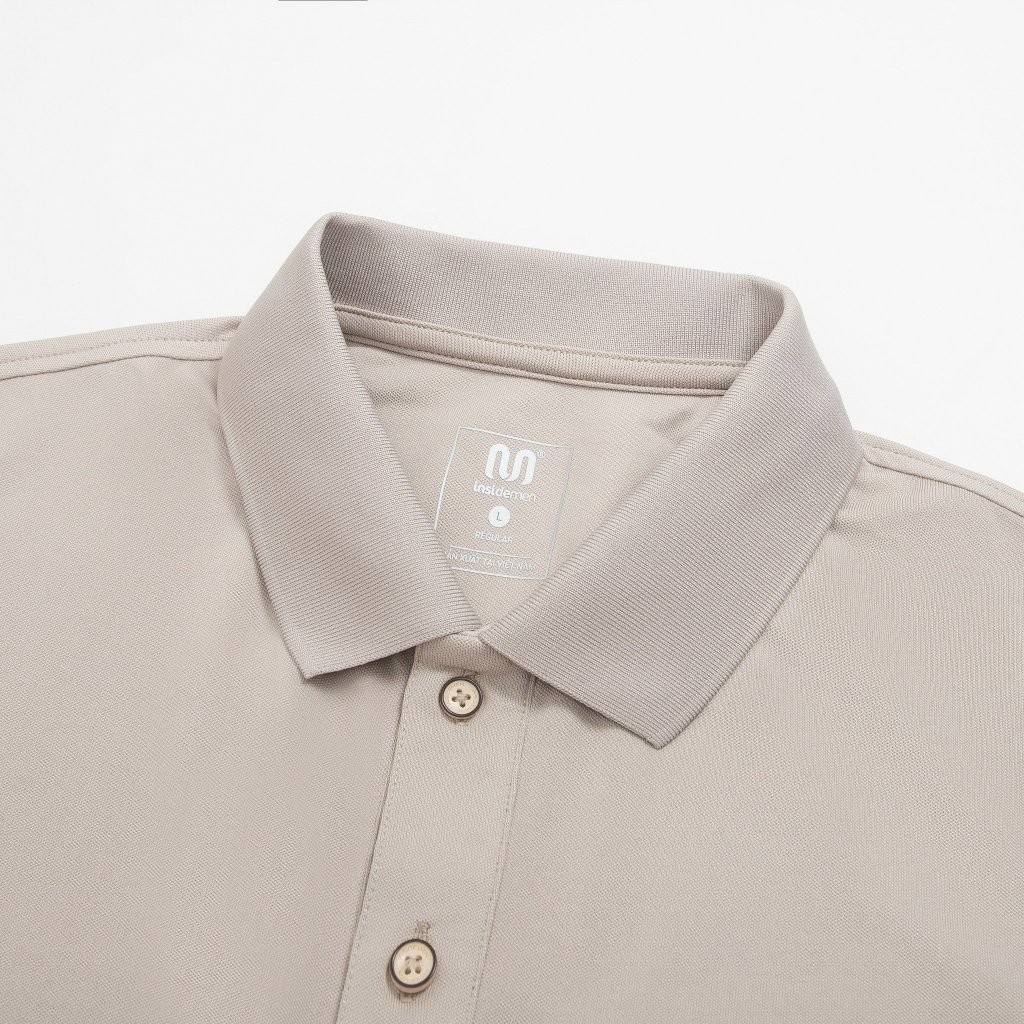 Áo Polo Nam Insidemen Regular Tay ngắn, Trẻ Trung, Năng động màu sắc tươi sáng IPS191AS0