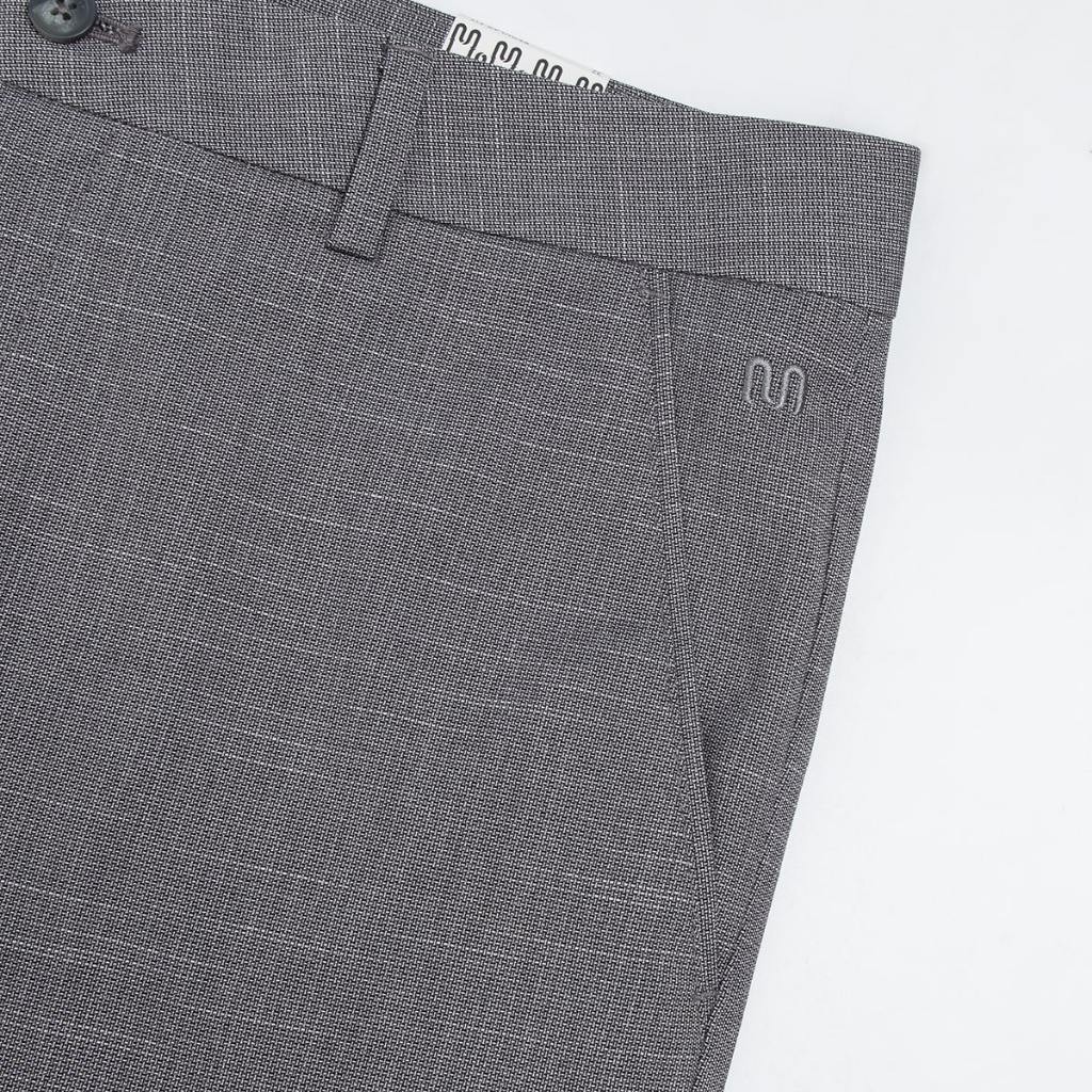 Quần short  âu nam INSIDEMEN Reguar fit co giãn ít nhăn bền màu ISO008S3